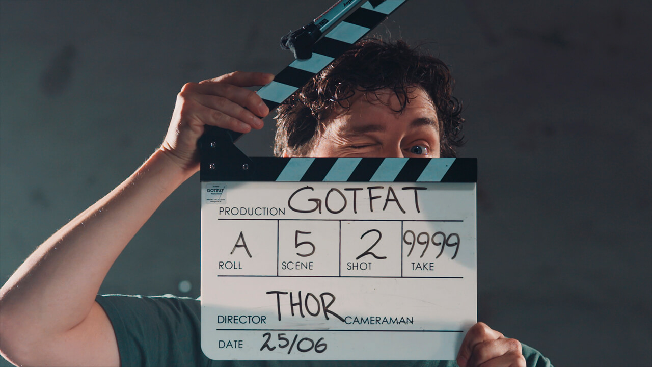 Portræt af Thor Hampus Bank